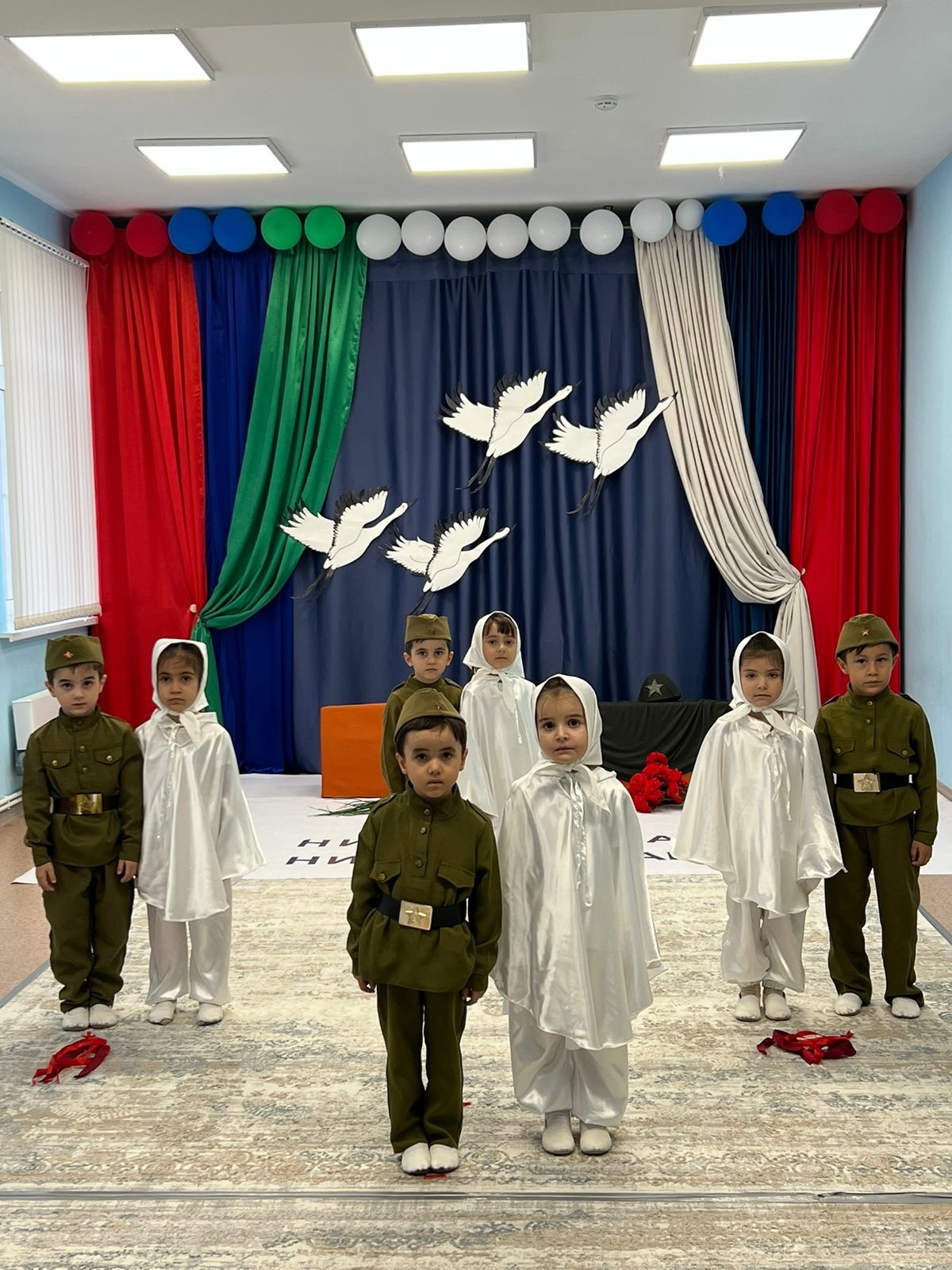 Мероприятия ко Дню Неизвестного Солдата прошли в детсадах Каякентского района
