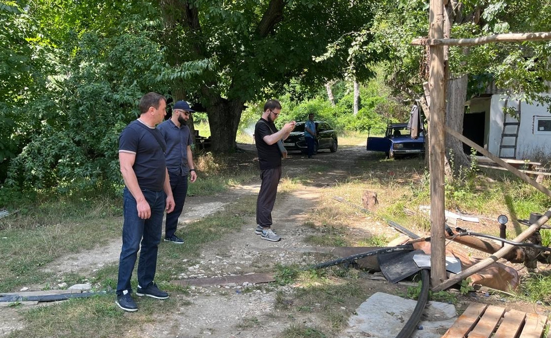 В Каякентском районе проверили техническое состояние гидротехнических сооружений