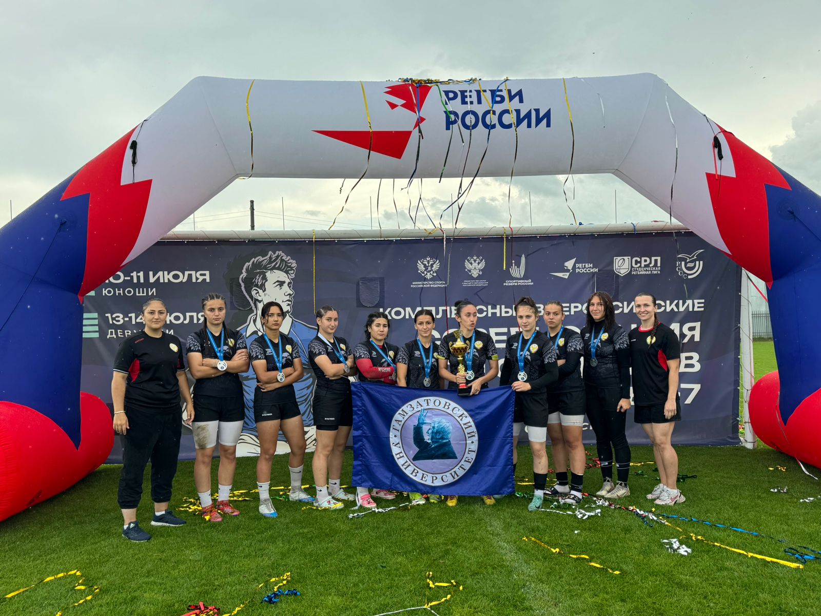 Дагестанские регбистки взяли «серебро» на студенческом турнире в Саранске
