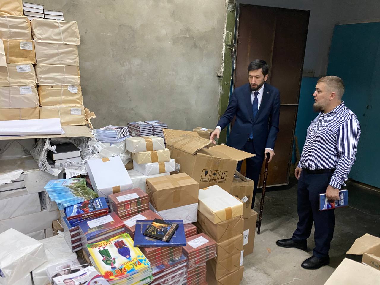 Дагинформ направил гуманитарный груз в подшефный Михайловский район Запорожской