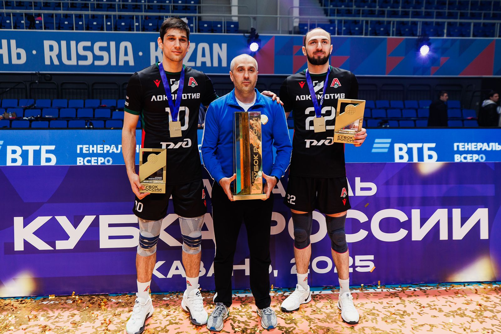 Дагестанские волейболисты – триумфаторы Кубка России
