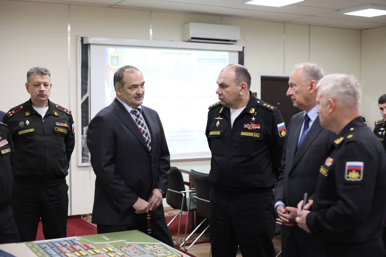 Николай Патрушев ознакомился с ходом боевого дежурства сил Погрануправления в Дагестане