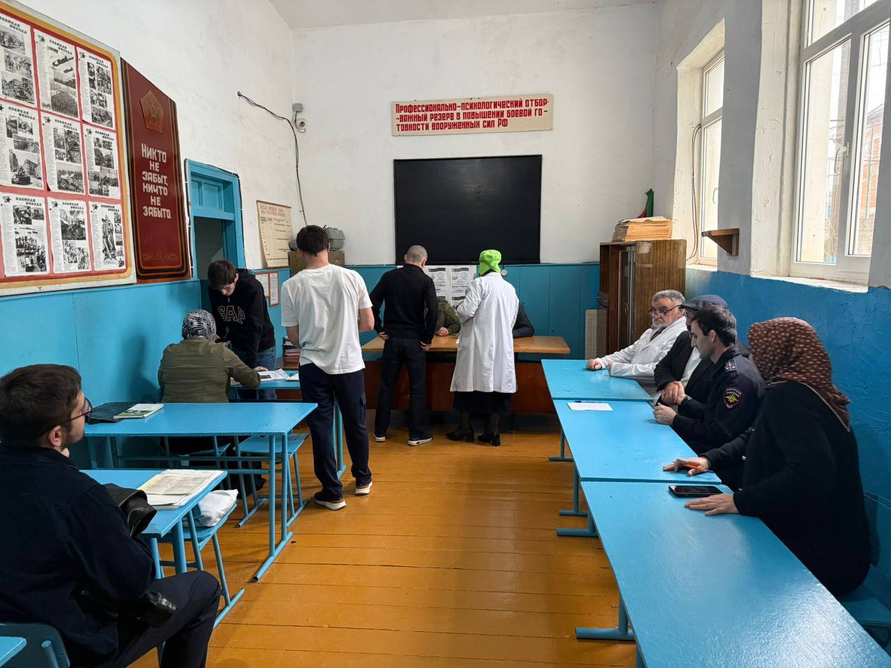 Осенняя призывная кампания в Казбековском районе проходит в штатном режиме