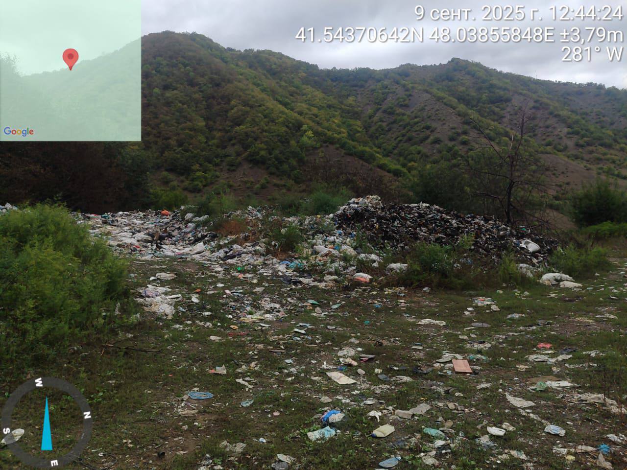 Две стихийные мусорные свалки выявило Минприроды в сёлах Курахского района