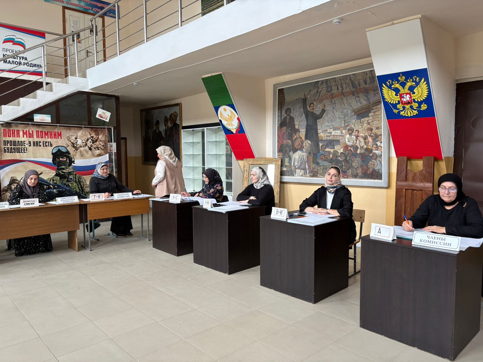 В Хасавюртовском районе открылся 71 избирательный участок