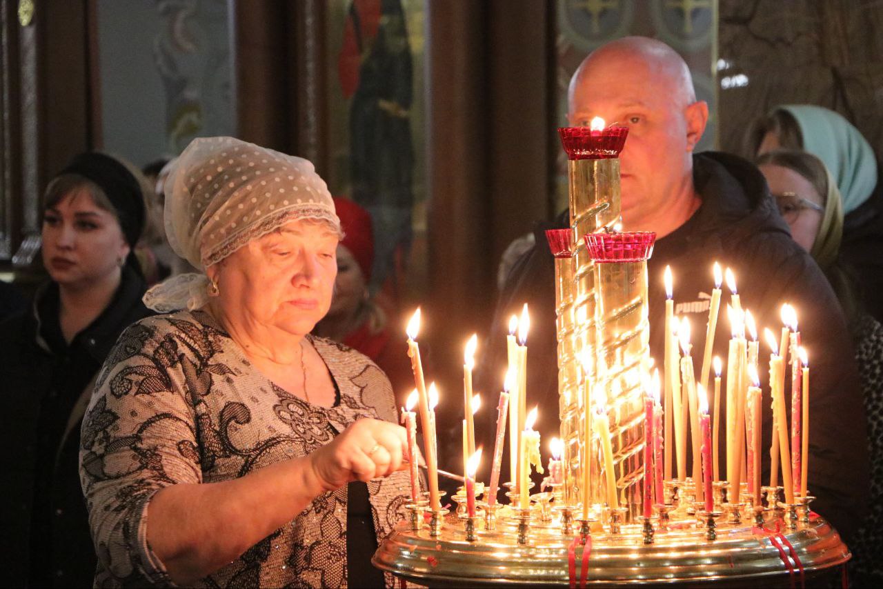 Православные Кизляра отмечают один из главных христианских праздников – Пасху