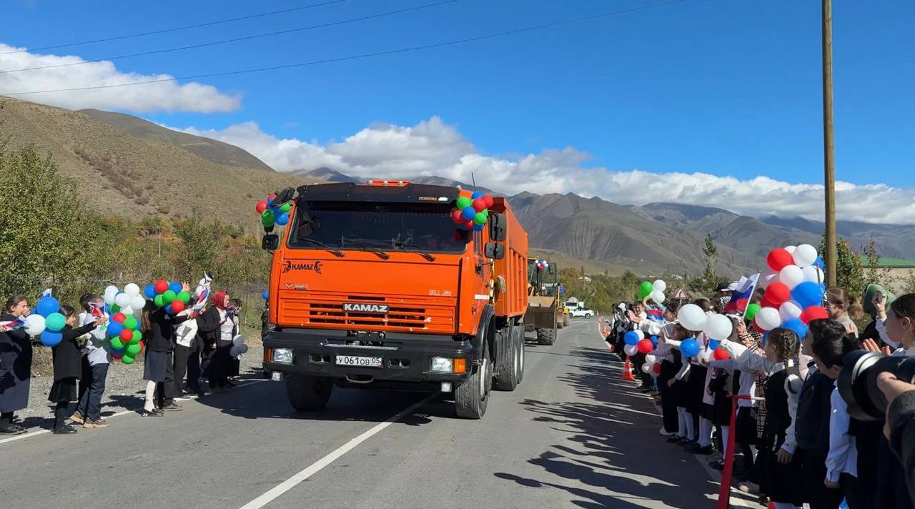 В Дагестане завершен ремонт участка дороги, связывающей сёла четырех южных районов