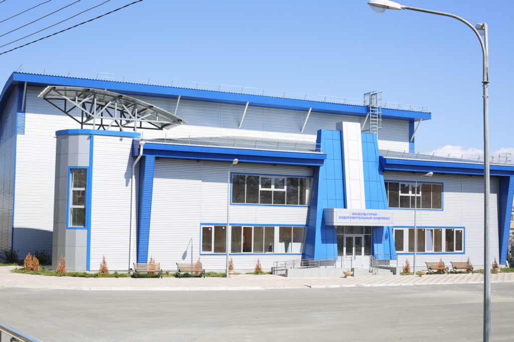 Четыре крупных спорткомплекса были построены в Дагестане в рамках нацпроекта