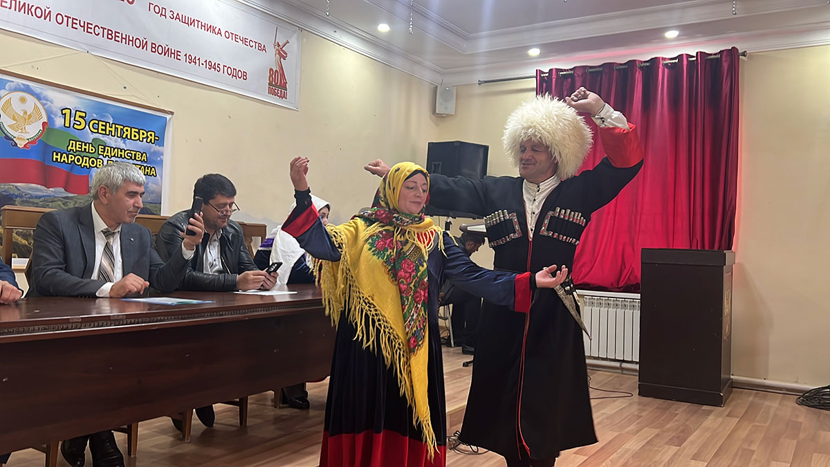 Торжества ко Дню единства народов Дагестана провели в Цунтинском районе