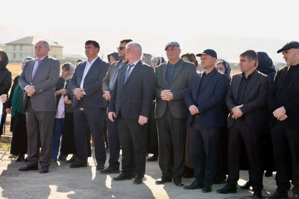 В Левашинском районе состоялась открытие новой аллеи, созданной в рамках федерального проекта