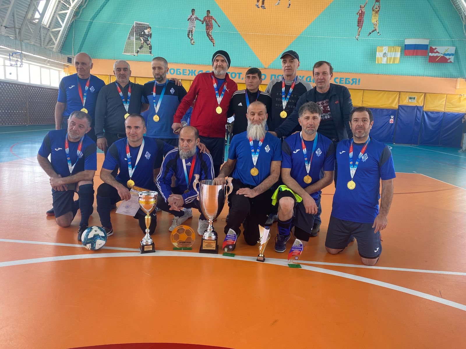 Ветераны дагестанского футбола выиграли Кубок Правительства Ставропольского края