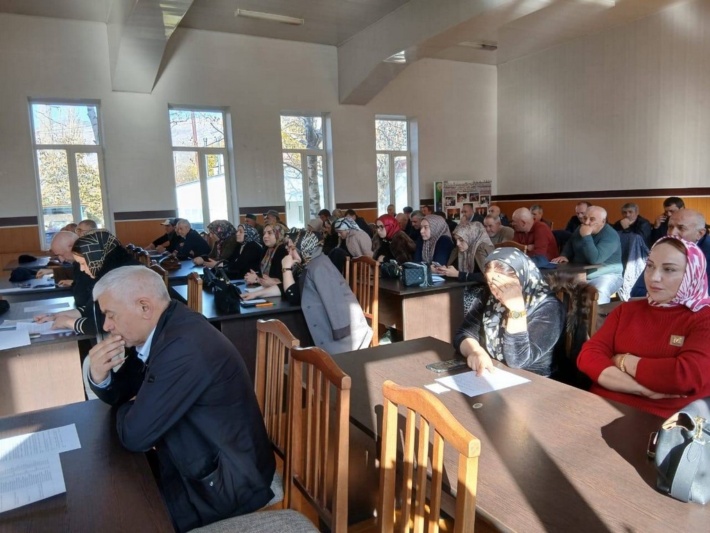 В Гергебильском районе состоялось заседание депутатского корпуса 8-го созыва