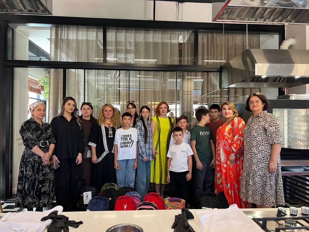 Благотворительное мероприятие для детей участников СВО прошло в Махачкале