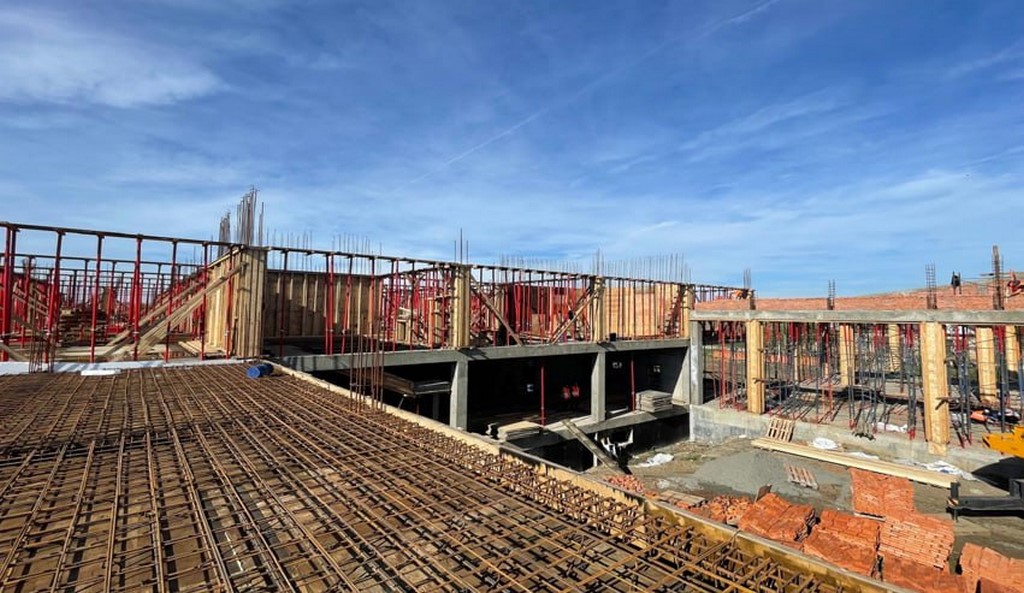 В Хасавюртовском районе строится новая школа на 420 мест