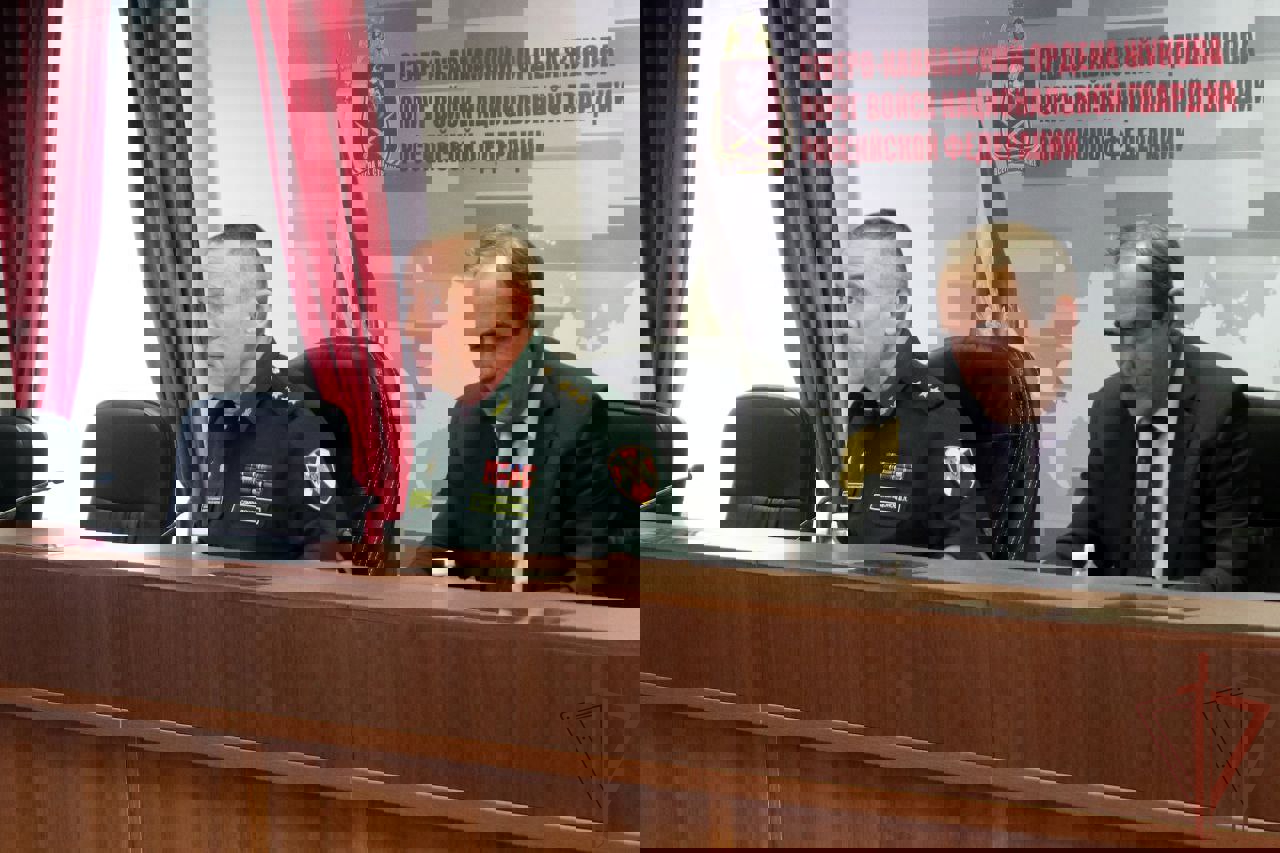 Заседание оперативного штаба прошло в Северо-Кавказском округе Росгвардии