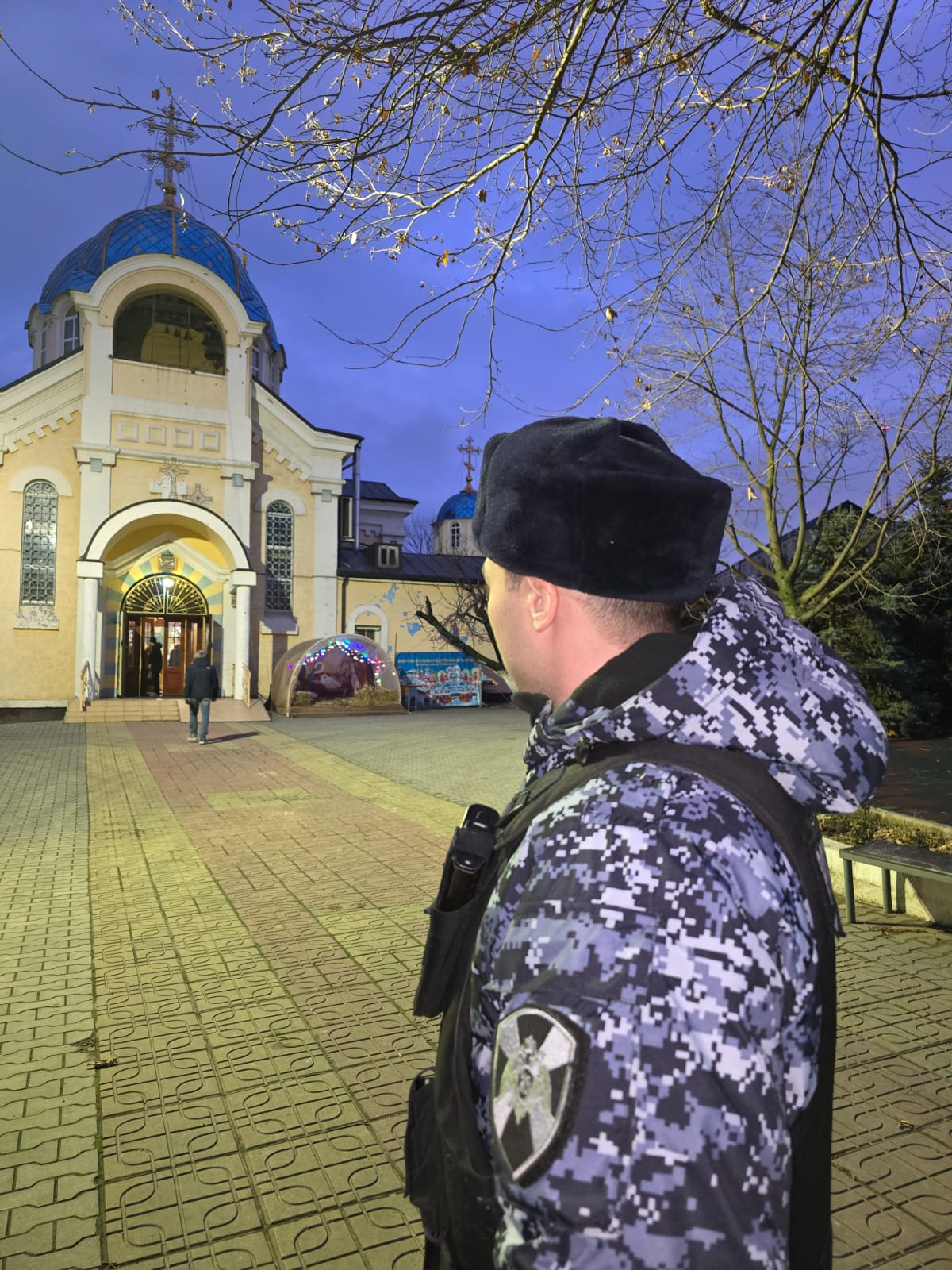 Более 200 росгвардейцев обеспечили безопасность в новогодние и рождественские праздники в Дагестане