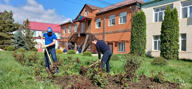 Хивский район присоединился к Всероссийскому субботнику