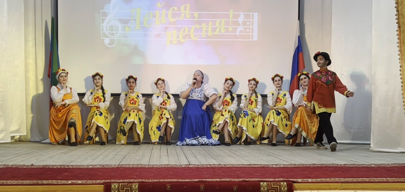Республиканский фестиваль народной песни и музыки провели в Тарумовском районе