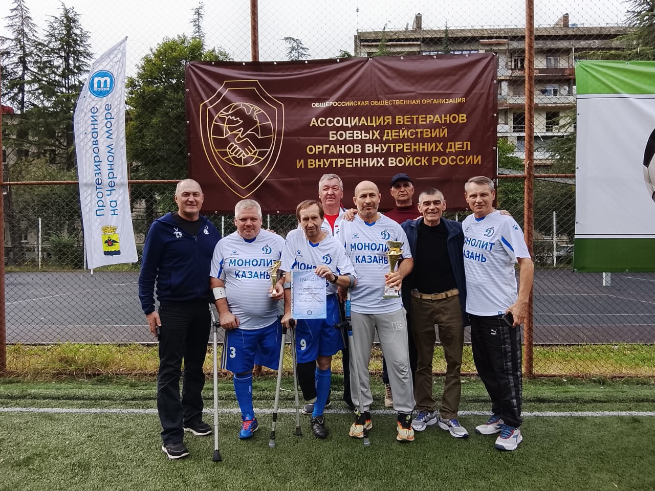 Дагестанец победил на международном турнире по футболу ампутантов