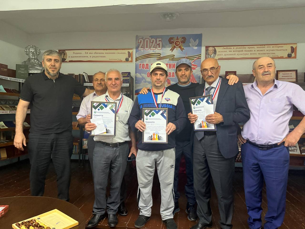 В Сергокалинском районе прошел шахматный турнир, посвященный 80-летию Победы