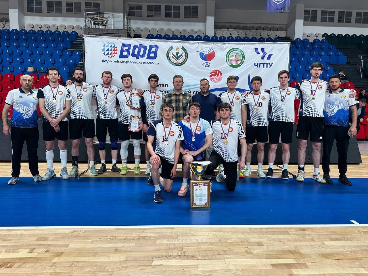 Волейболисты ДГУ – триумфаторы соревнований в Грозном