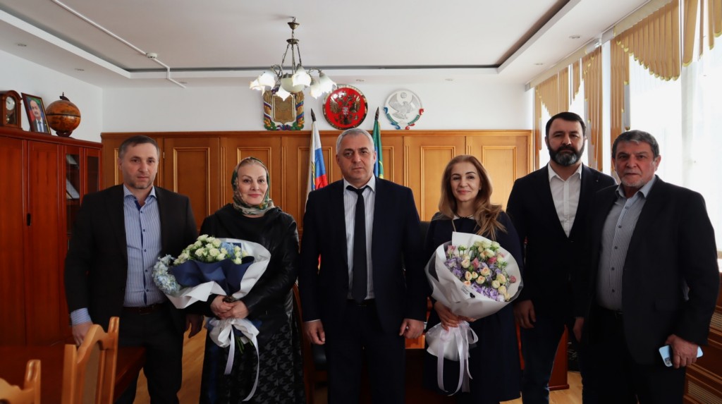 Делегация ДРО «Опоры России» посетила Гергебильский район