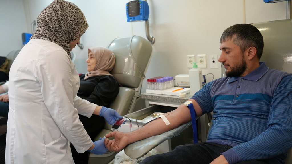 В Казбековском районе завершилась донорская акция «Сдай кровь – спаси жизнь»