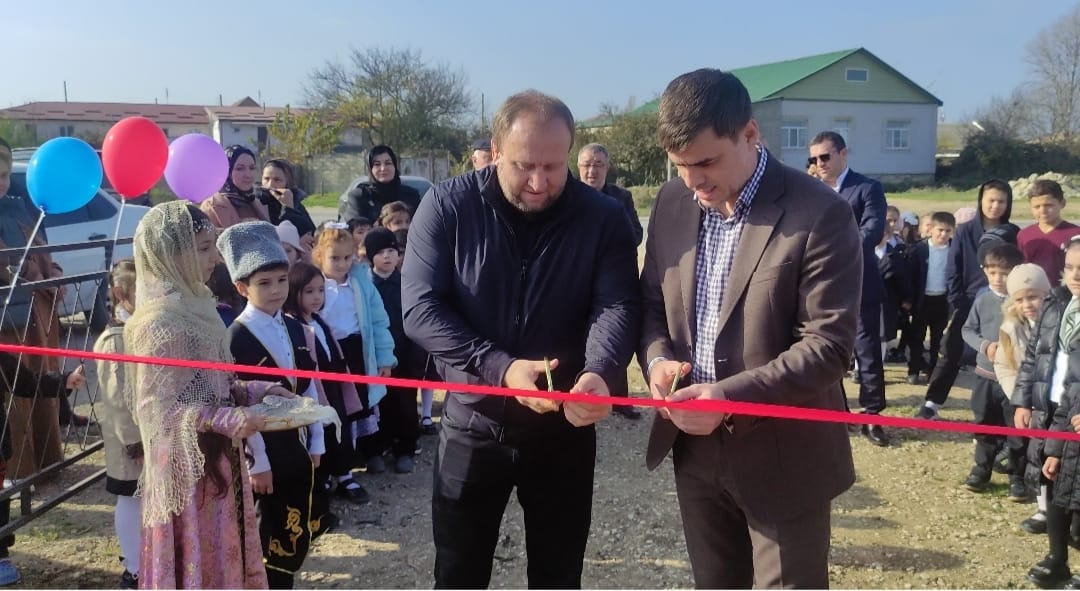 Для отдыха всех возрастов: в Карабудахкентском районе открылись три новых сквера