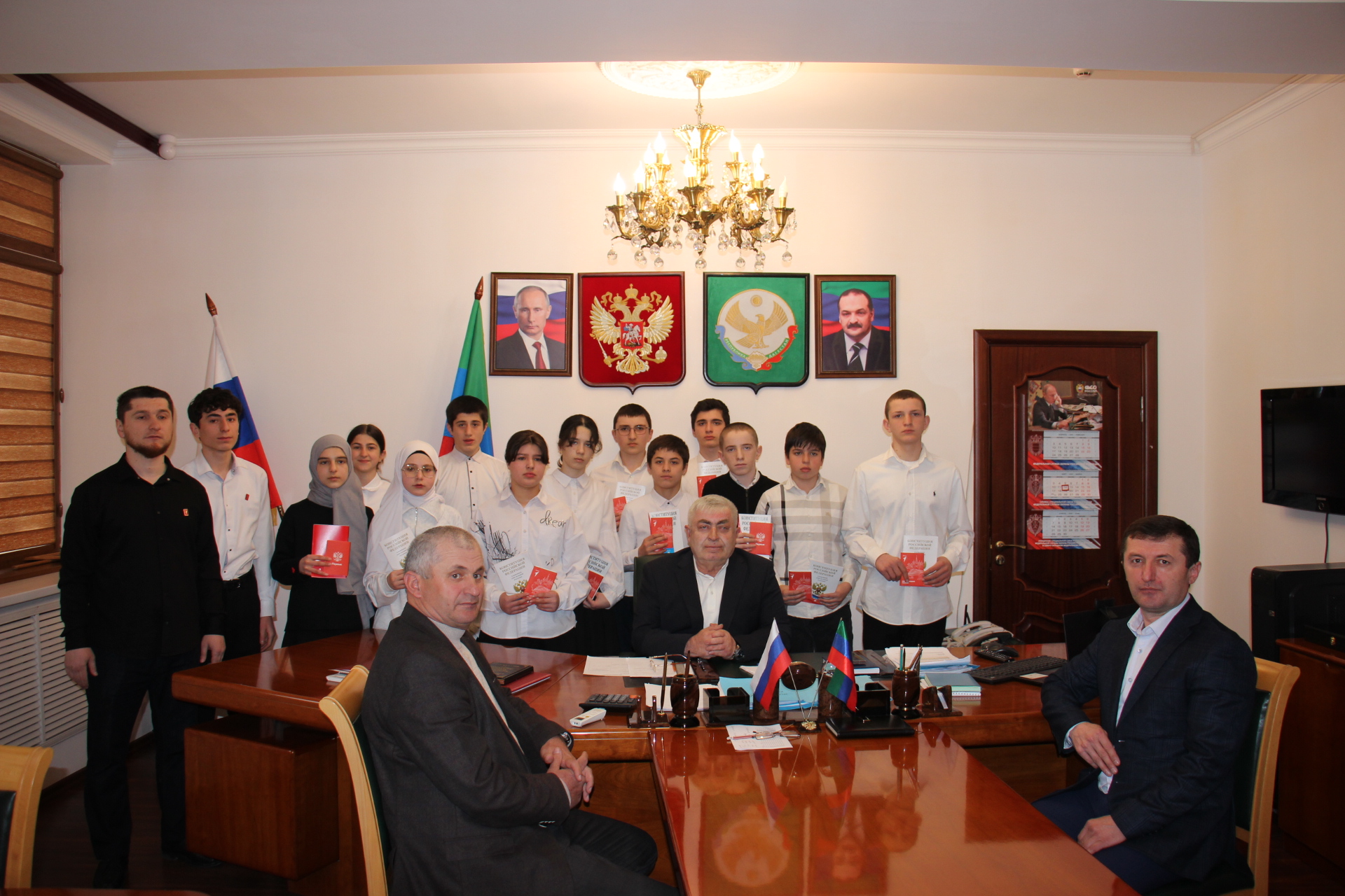 Школьникам Ахвахского района вручили паспорта