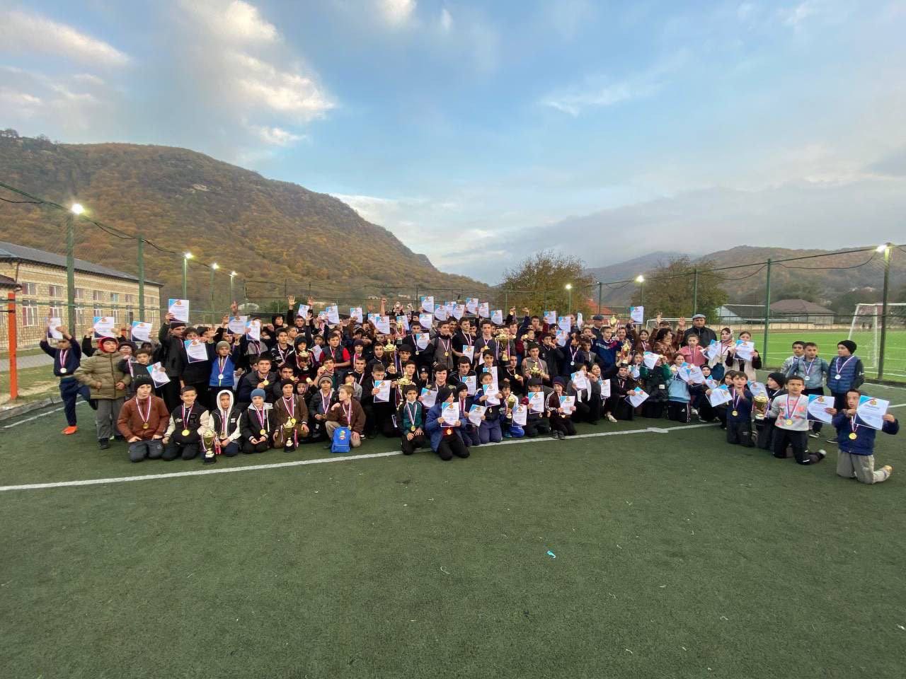 Школьная футбольная лига сезона прошла в Табасаранском районе