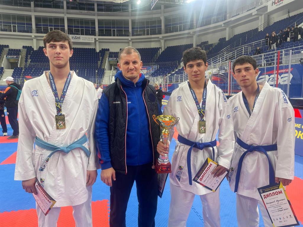 Дагестанские каратисты – победители турнира в Тольятти