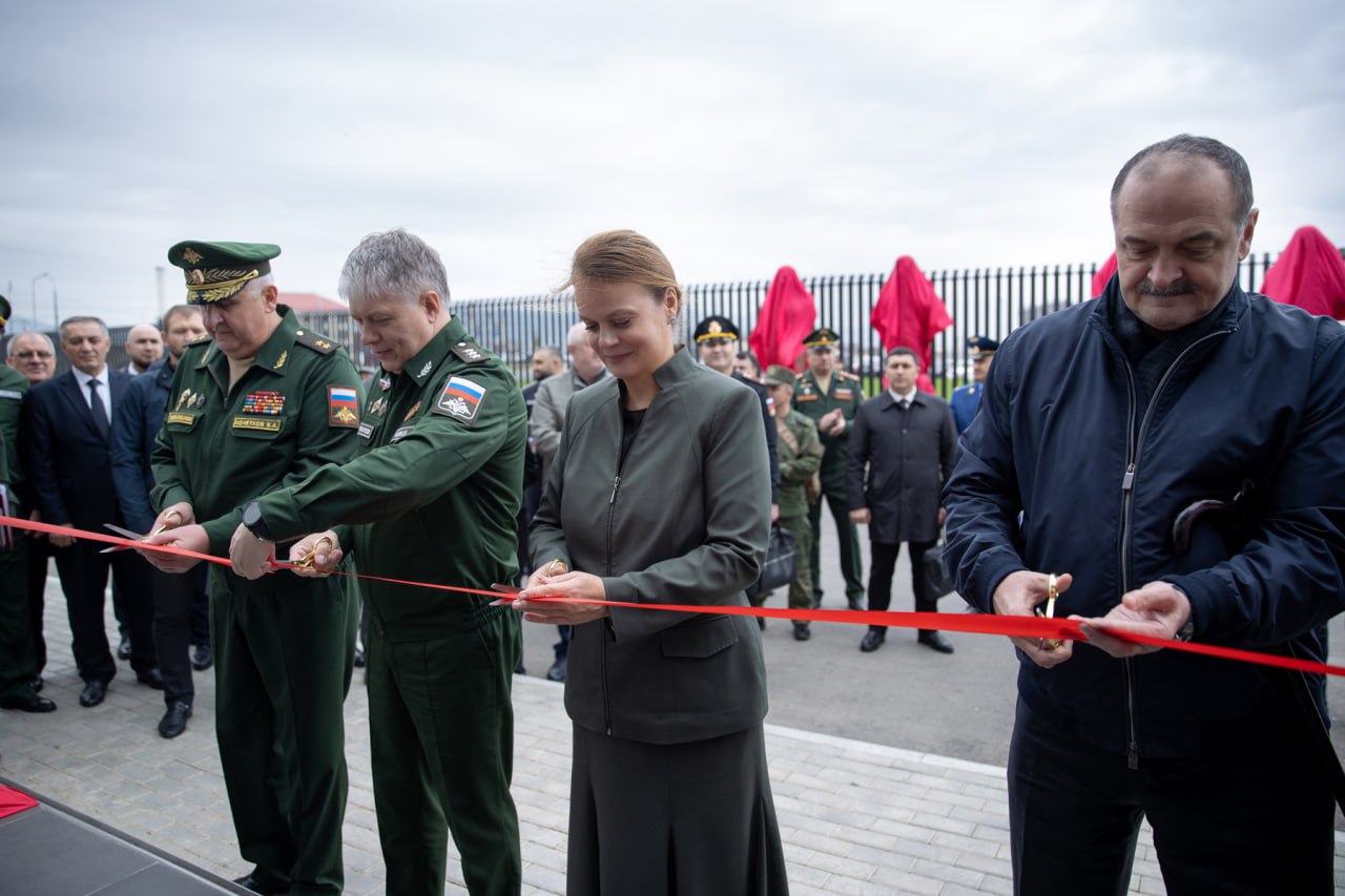 В Махачкале торжественно открыли современный военный госпиталь