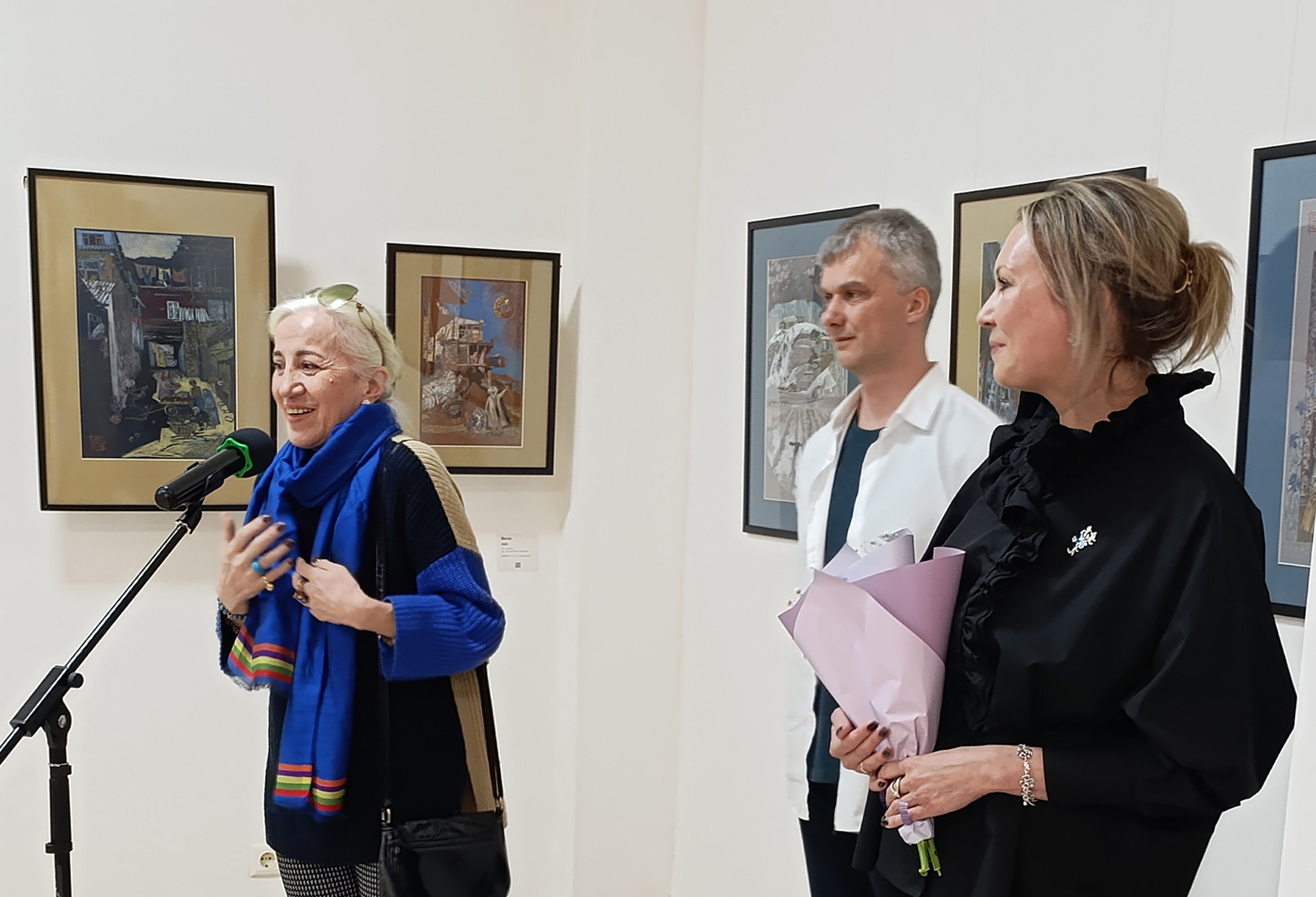 Вернисаж персональной выставки Оксаны Вельганенко «Рандеву» прошел в Театре поэзии