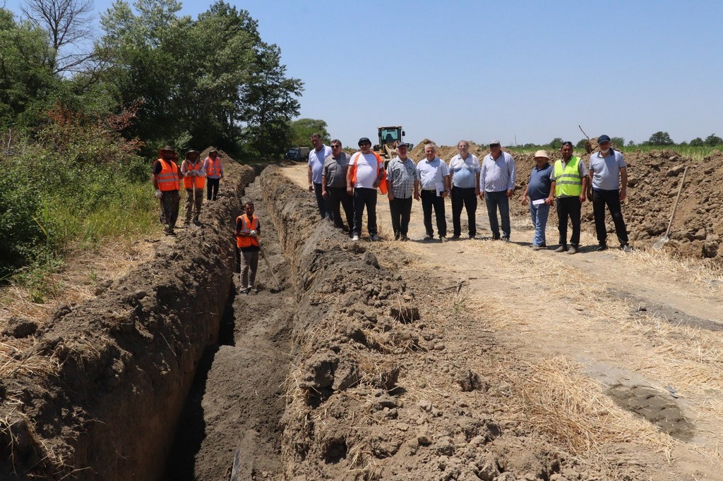 В Кизилюртовском районе состоялась выездная инспекция строительства лупинга газопровода