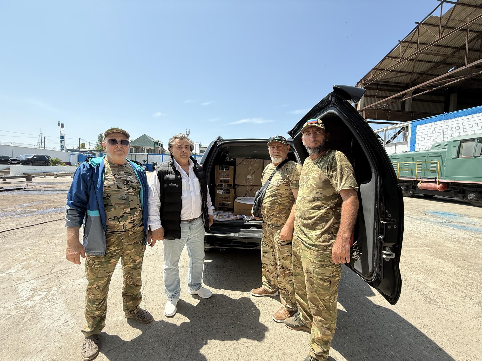 Депутат Гаджи Биярсланов направил спецтехнику в зону проведения СВО