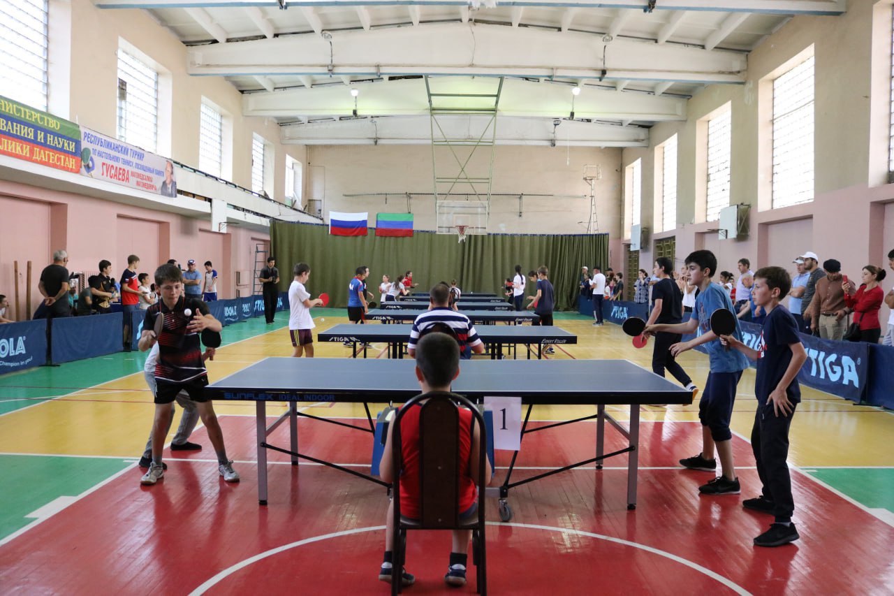 В Каспийске пройдет турнир по настольному теннису памяти Магомедсалиха Гусаева