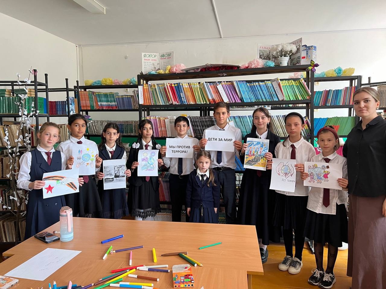Воспитание сознания: школьники Каякентского района против терроризма