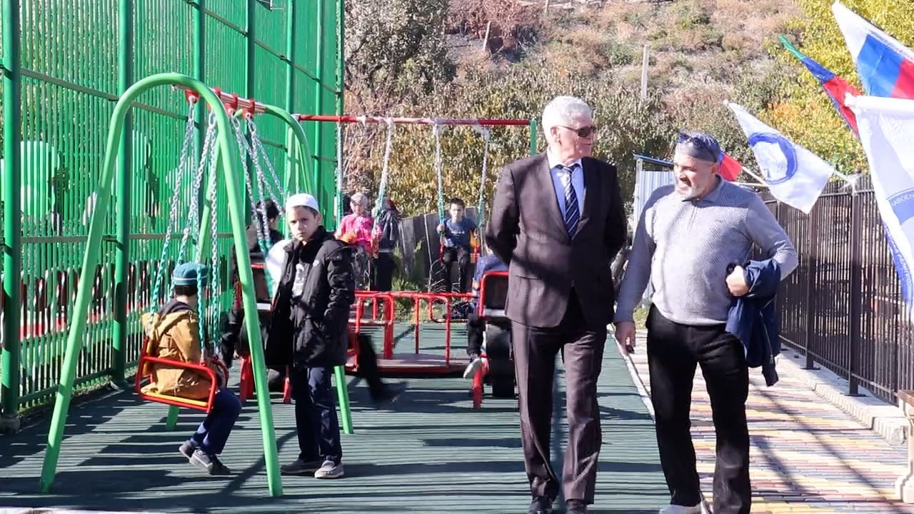 В Кизилюртовском районе прошло торжественное открытие нового парка