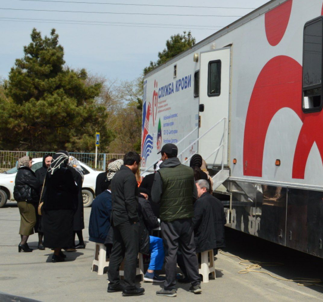 В Каякентском районе продолжаются мероприятия, посвящённые донорству крови