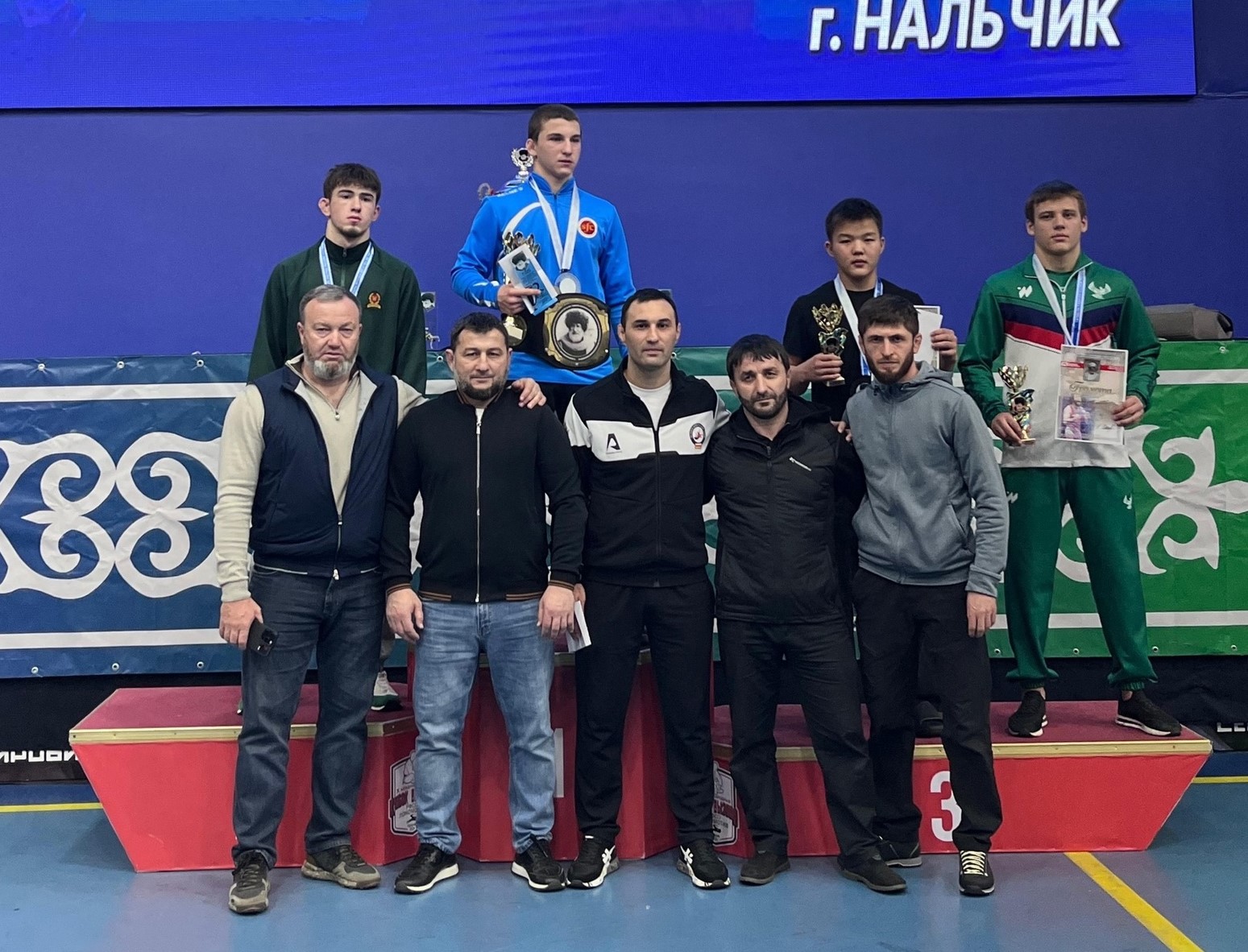 Борцы Дагестана выиграли 14 медалей на турнире в Нальчике