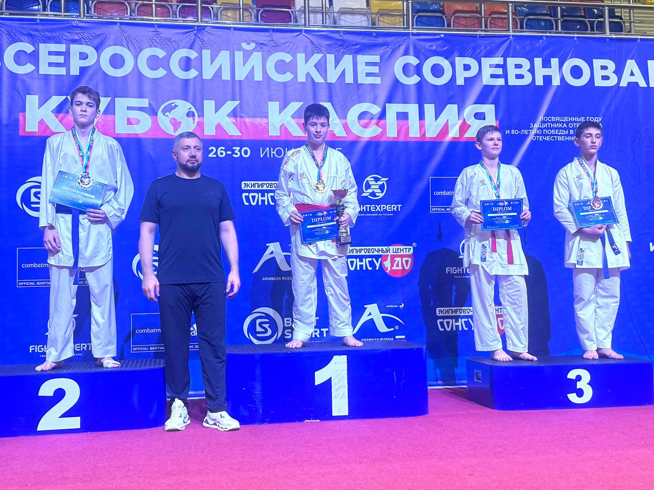 Сборная Дагестана по карате сильнейшая на домашнем «Кубке Каспия»