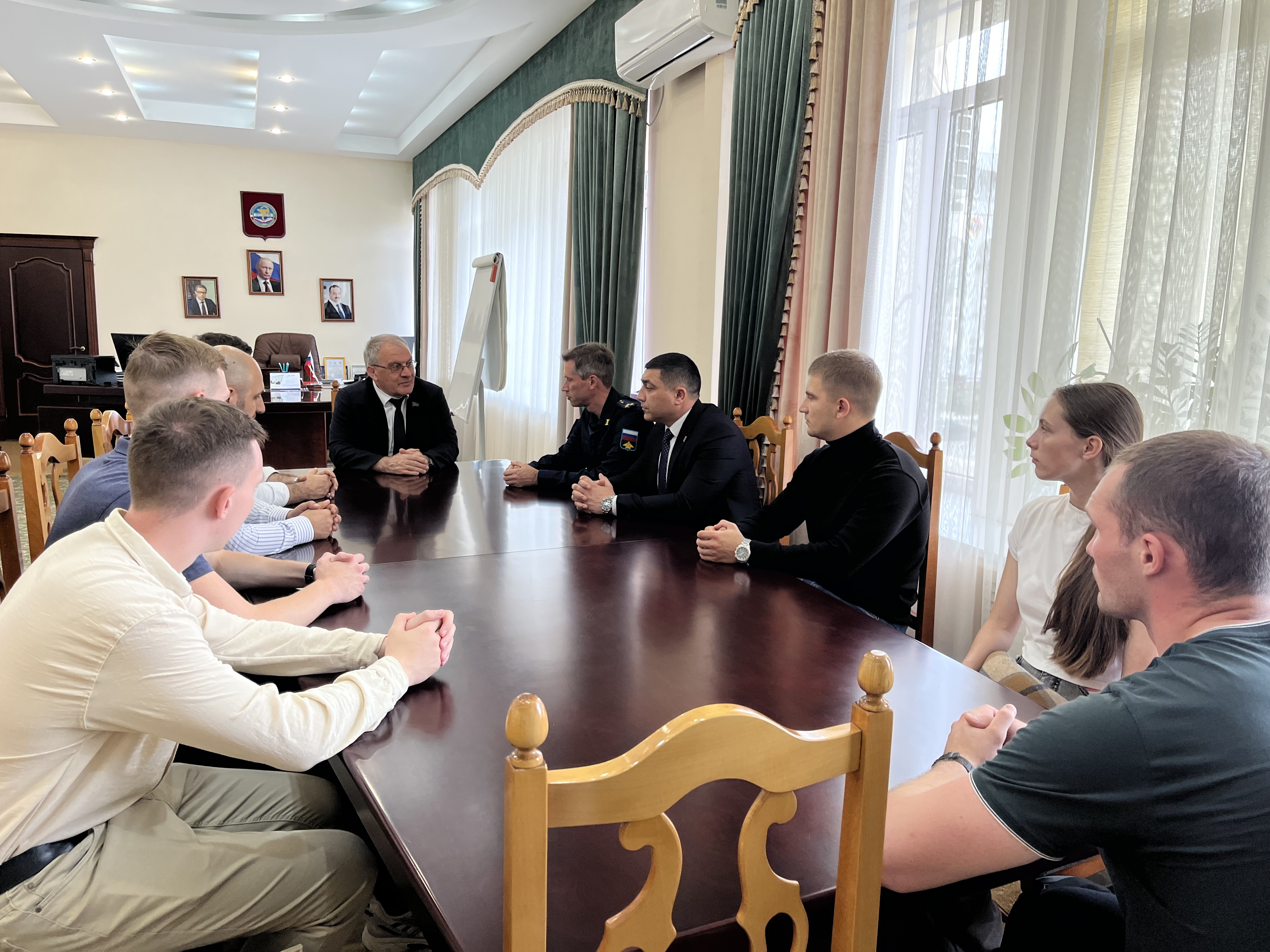 Делегация Военно-медицинской академии имени Кирова из Санкт-Петербурга посетила ДГМУ
