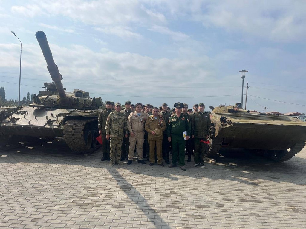 Юнармейцы Табасаранского района приняли участие в военно-патриотических сборах в Центре «Авангард»