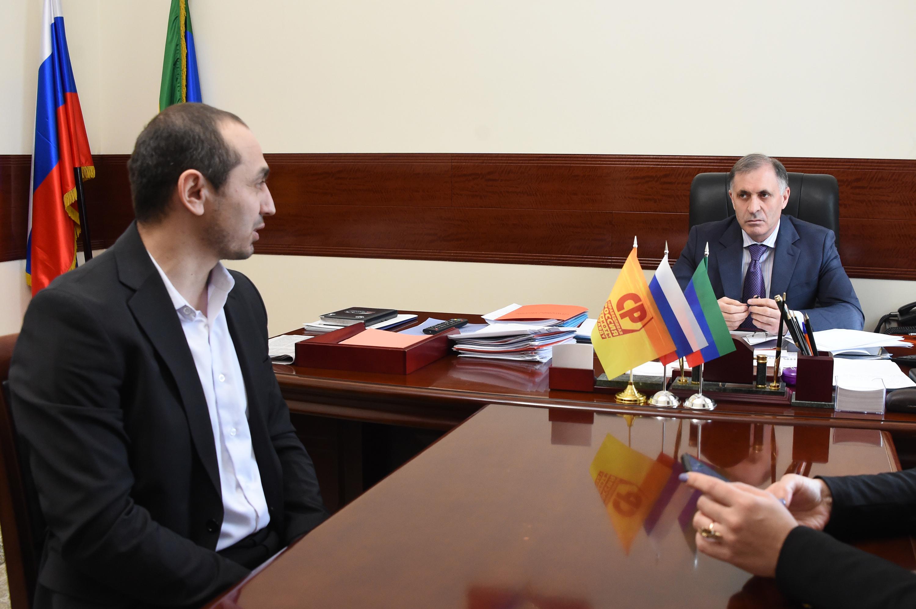 Вице-спикер парламента Дагестана Камил Давдиев провел прием граждан