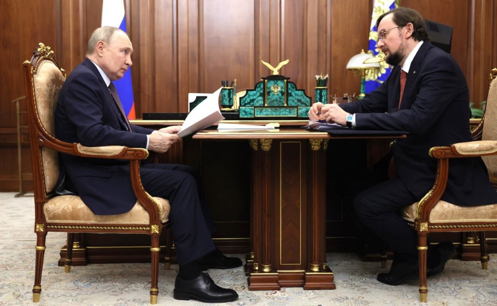 Президент России встретился в Кремле с председателем «Деловой России»