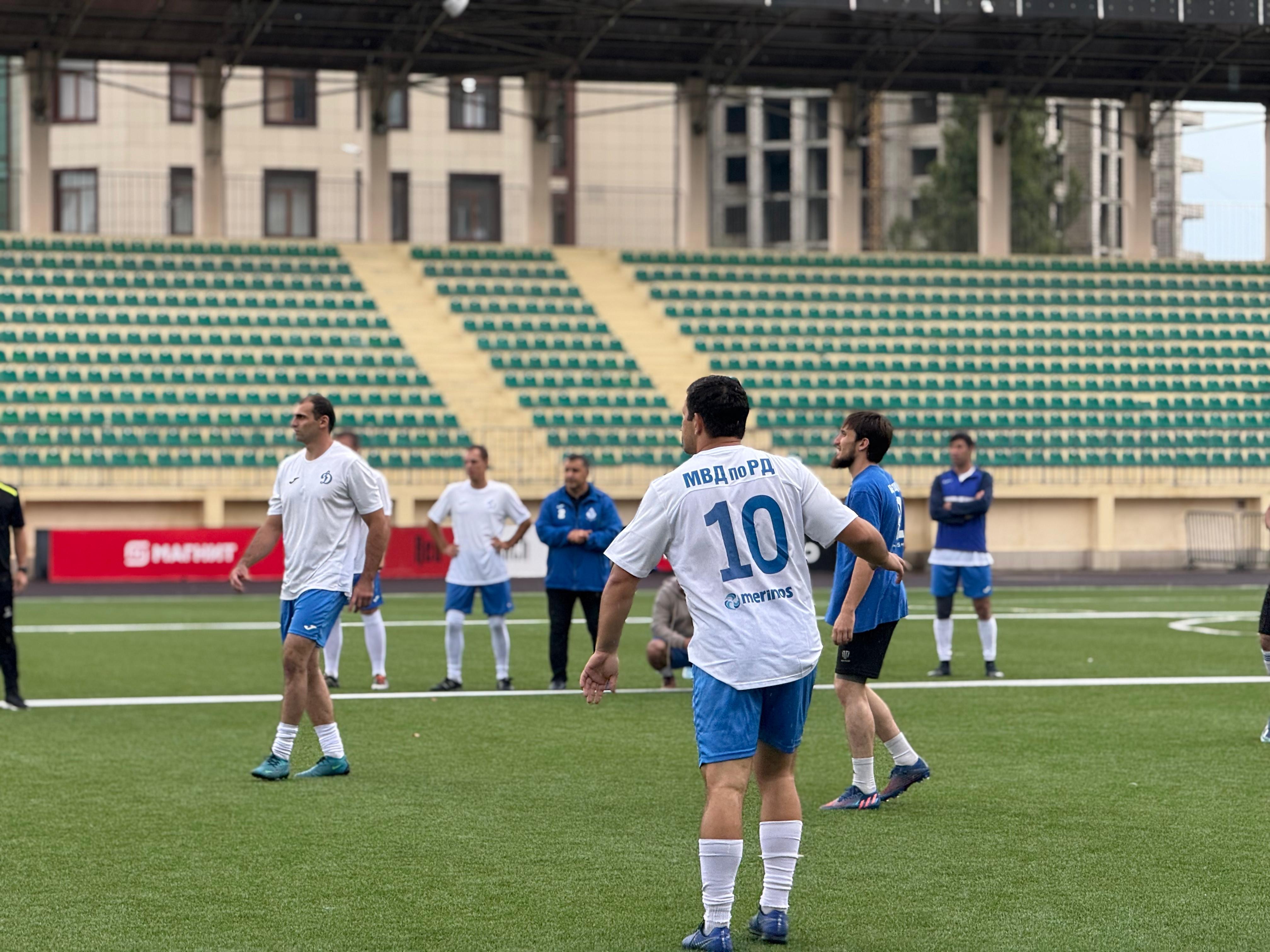 Команда МВД Дагестана – победитель турнира по футболу среди органов власти региона