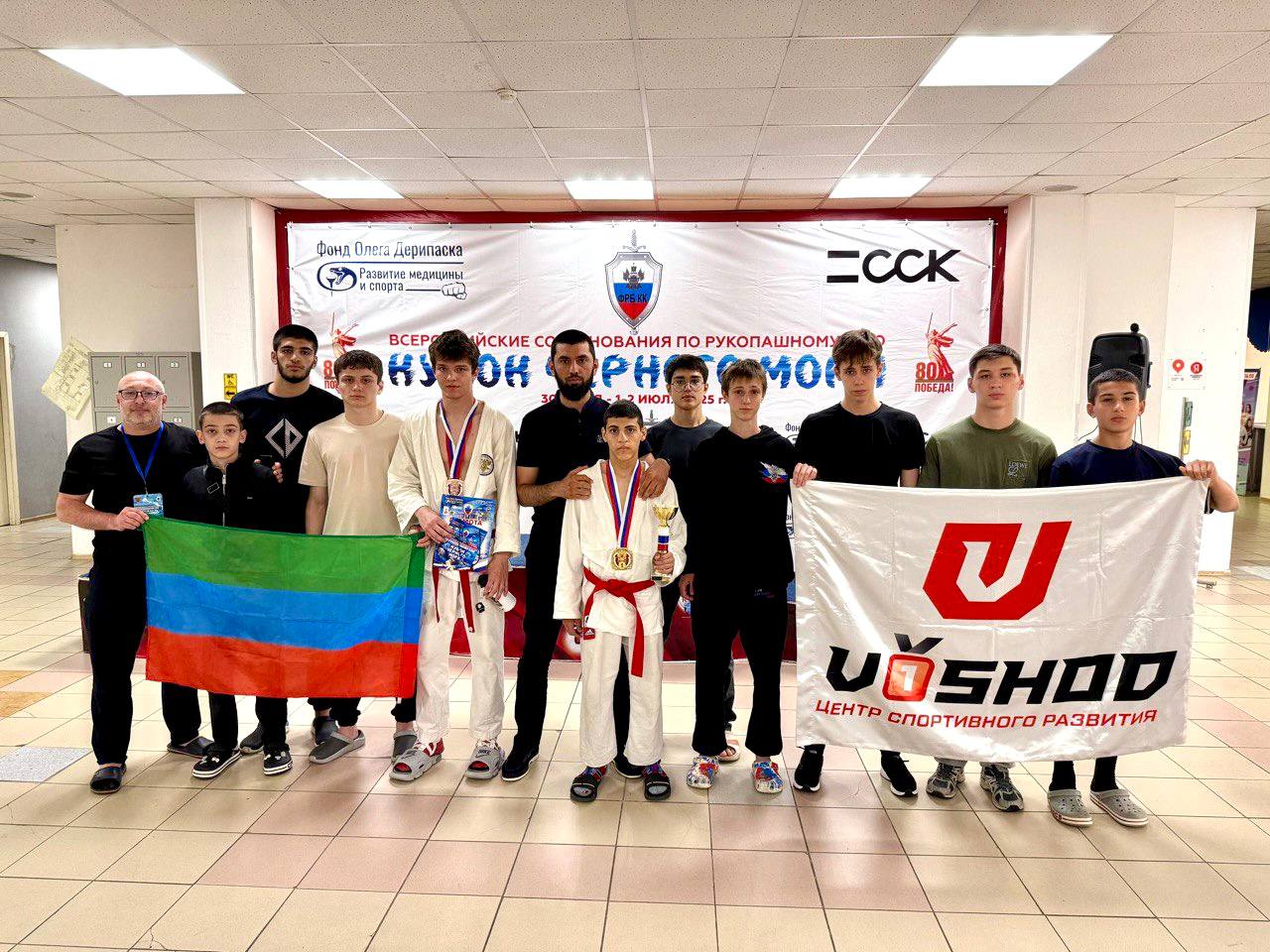 Дагестанские рукопашники – триумфаторы турнира в Краснодаре