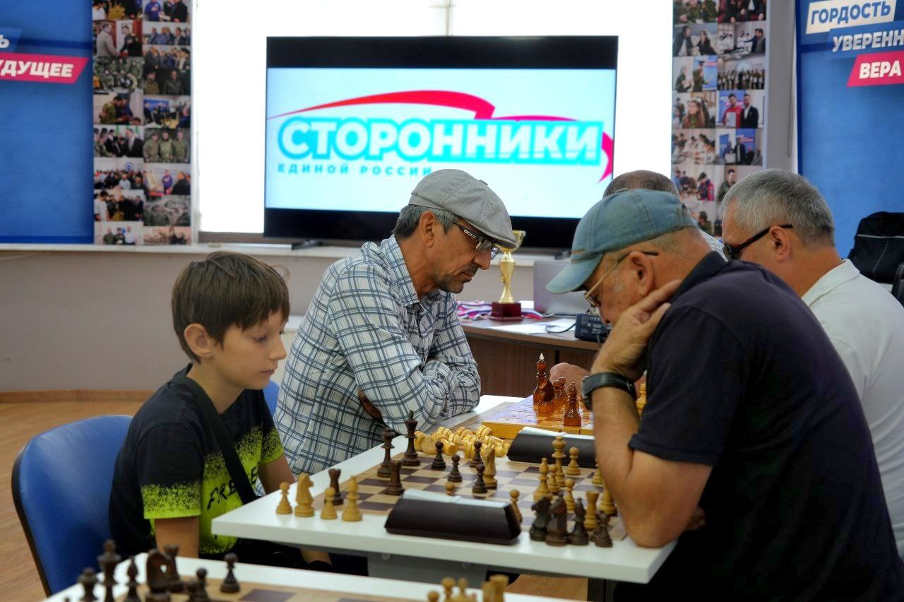 Шахматный турнир прошел в Штабе общественной поддержки РД