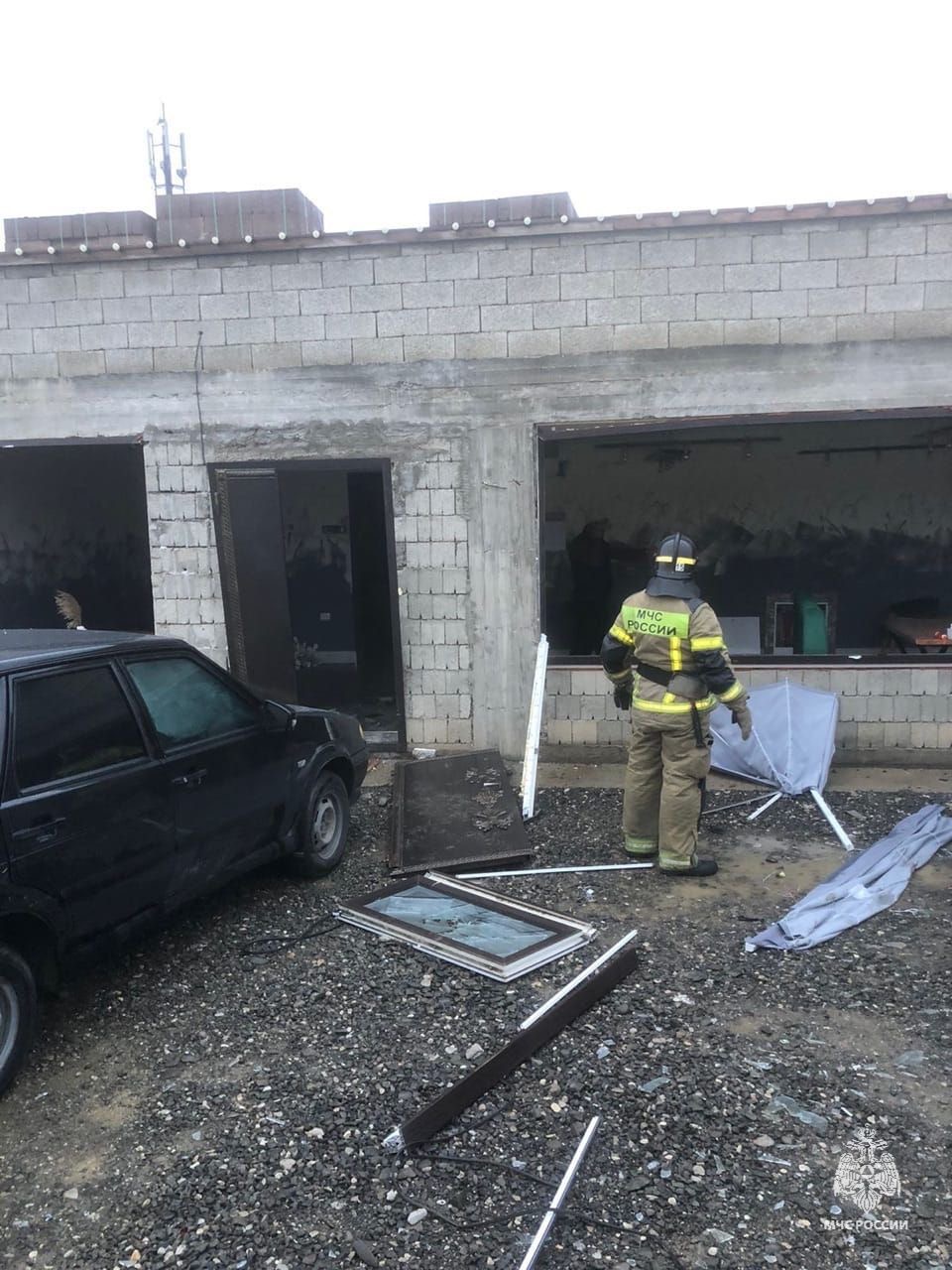 Взрыв бытового газа произошел в придорожном кафе в Дагестане