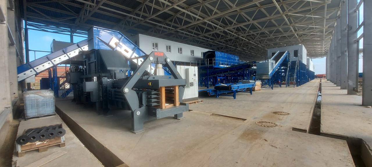 На юге Дагестана ведется строительство нового мусоросортировочного комплекса